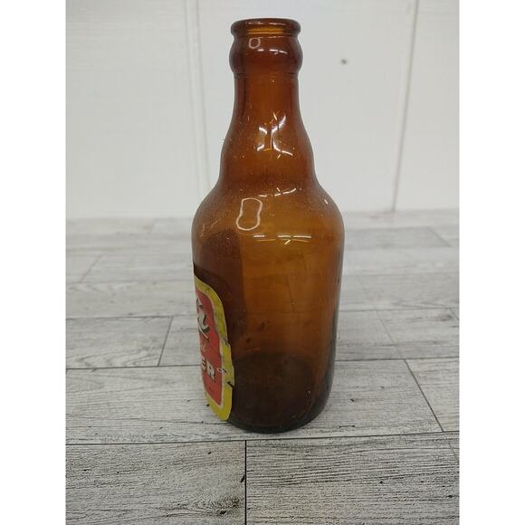 VTG R-La Root Beer 12oz Soda Steinie Bottle Ace Bottling Paper Label RARE ^ - Picture 6 of 16